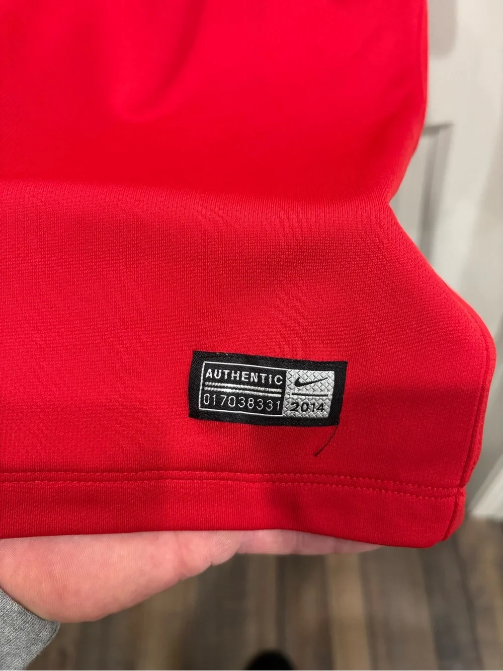 Nike Kids Manchester United Red Soccer Jersey